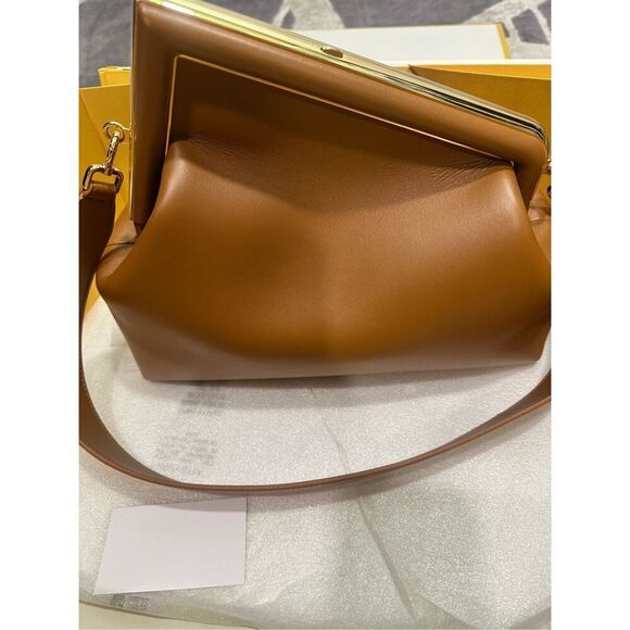 Fendi First Medium Nappa Shiny Cara- Authentic - Picture 3 of 11